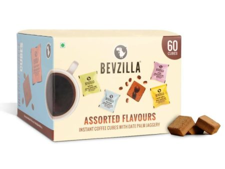 Bevzilla Instant Coffee Cubes Pack with Organic Date Palm Jaggery For Cheap