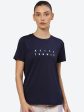 ASICS Women Typography Court Graphic Printed T-shirt Hot on Sale