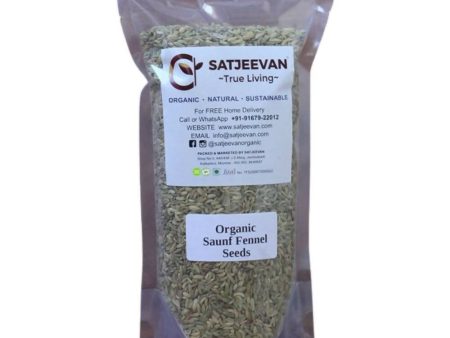 Satjeevan Organic Saunf Fennel Seeds Fashion