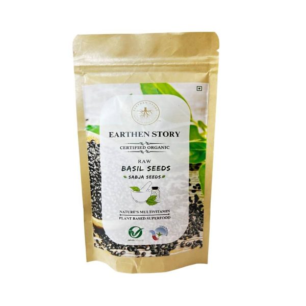 Earthen Story Certified Organic Sabja Seeds Hot on Sale