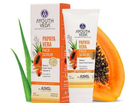 Ayouthveda Papaya Vera Face Scrub on Sale