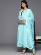 Ahalyaa Women s Traditional wear Dress - Blue Online Hot Sale