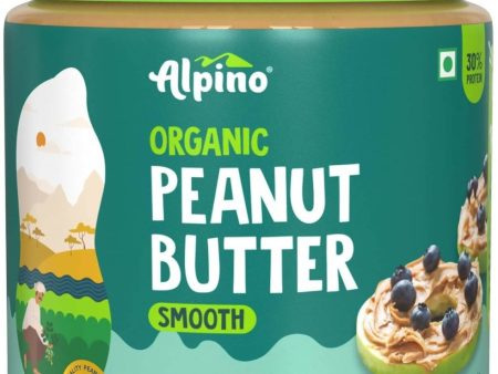 Alpino Organic Natural Peanut Butter Smooth Fashion