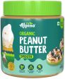 Alpino Organic Natural Peanut Butter Smooth Fashion