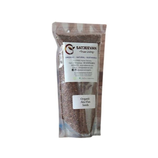 Satjeevan Organic Alsi Flax Seeds Sale