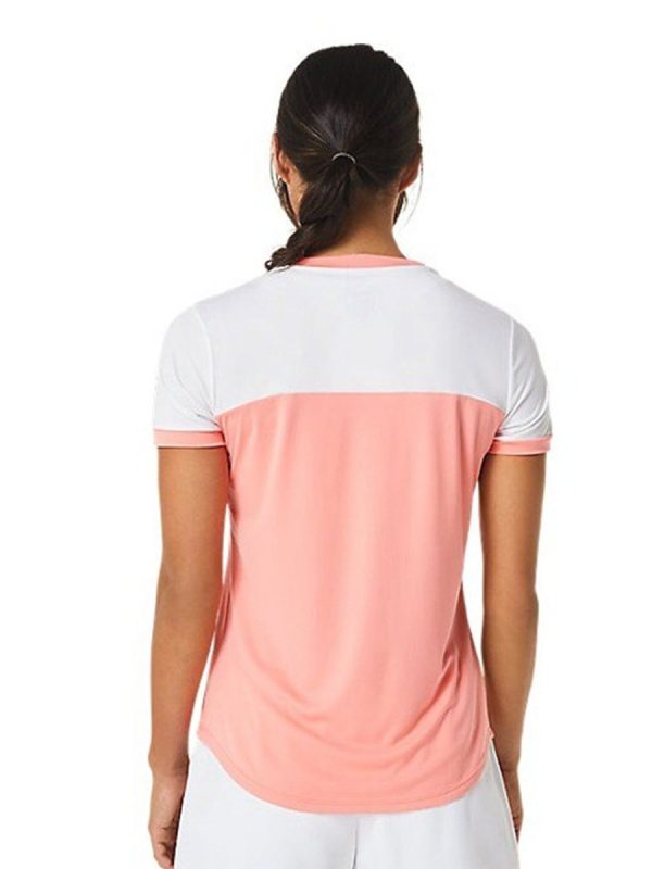 ASICS Court SS Colourblocked Short Sleeved T-Shirt Online Sale