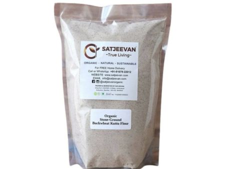 Satjeevan Organic Stone-Ground Buckwheat Kuttu Flour Supply