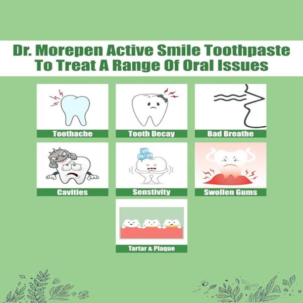 Dr. Morepen Active Smile Toothpaste with Bamboo Brush Online Sale