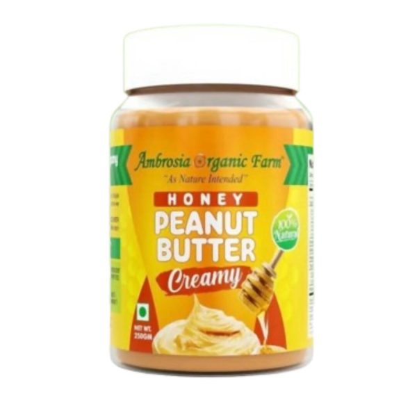 Ambrosia Organic Farm Creamy Honey Peanut Butter Online now