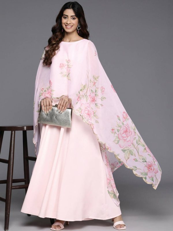 Ahalyaa Women s Traditional wear Dress - Pink Fashion