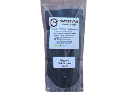 Satjeevan Organic Sabja Basil Seeds Fashion