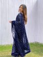 Anouk Embellished Sequinned Net Saree For Sale