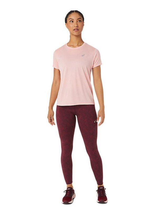 ASICS SILVER SS Round Neck T-Shirt on Sale