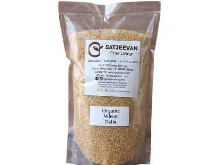 Satjeevan Organic Wheat Dalia Thuli Sale