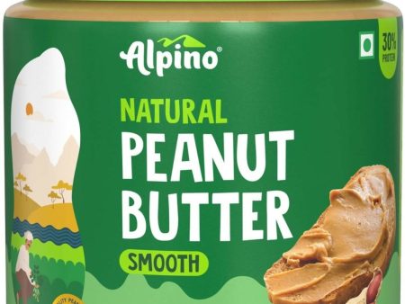 Alpino Natural Peanut Butter Smooth Unsweetened Hot on Sale