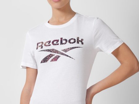 Reebok Brand Logo Printed Pure Cotton T-Shirt Online Sale