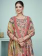 Aastha Fashion Women s Multicolor Muslin Digital Print with Resham Thread work Kurta with Trouser & Dupatta Online Sale