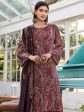 Aastha Fashion Women s Wine Velvet Digital Print with Resham Thread work Kurta with Trouser & Dupatta Supply