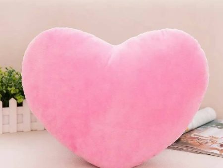 AVS Love Heart Shape Cushion Pillow For Valentine s Day (Light Pink) Supply