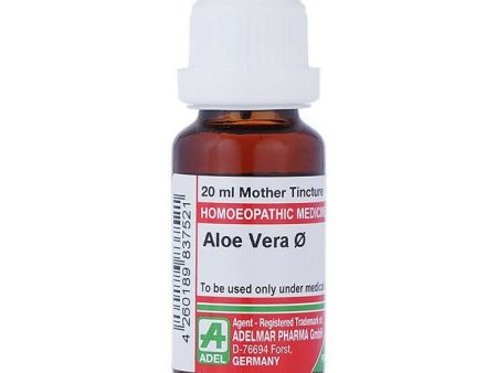 Adel Homeopathy Aloe Vera Mother Tincture Q Hot on Sale