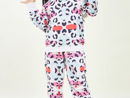 Animal Printed Fleece Tracksuits - Mini Marvels on Sale