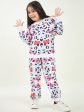 Animal Printed Fleece Tracksuits - Mini Marvels on Sale