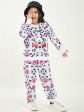 Animal Printed Fleece Tracksuits - Mini Marvels on Sale